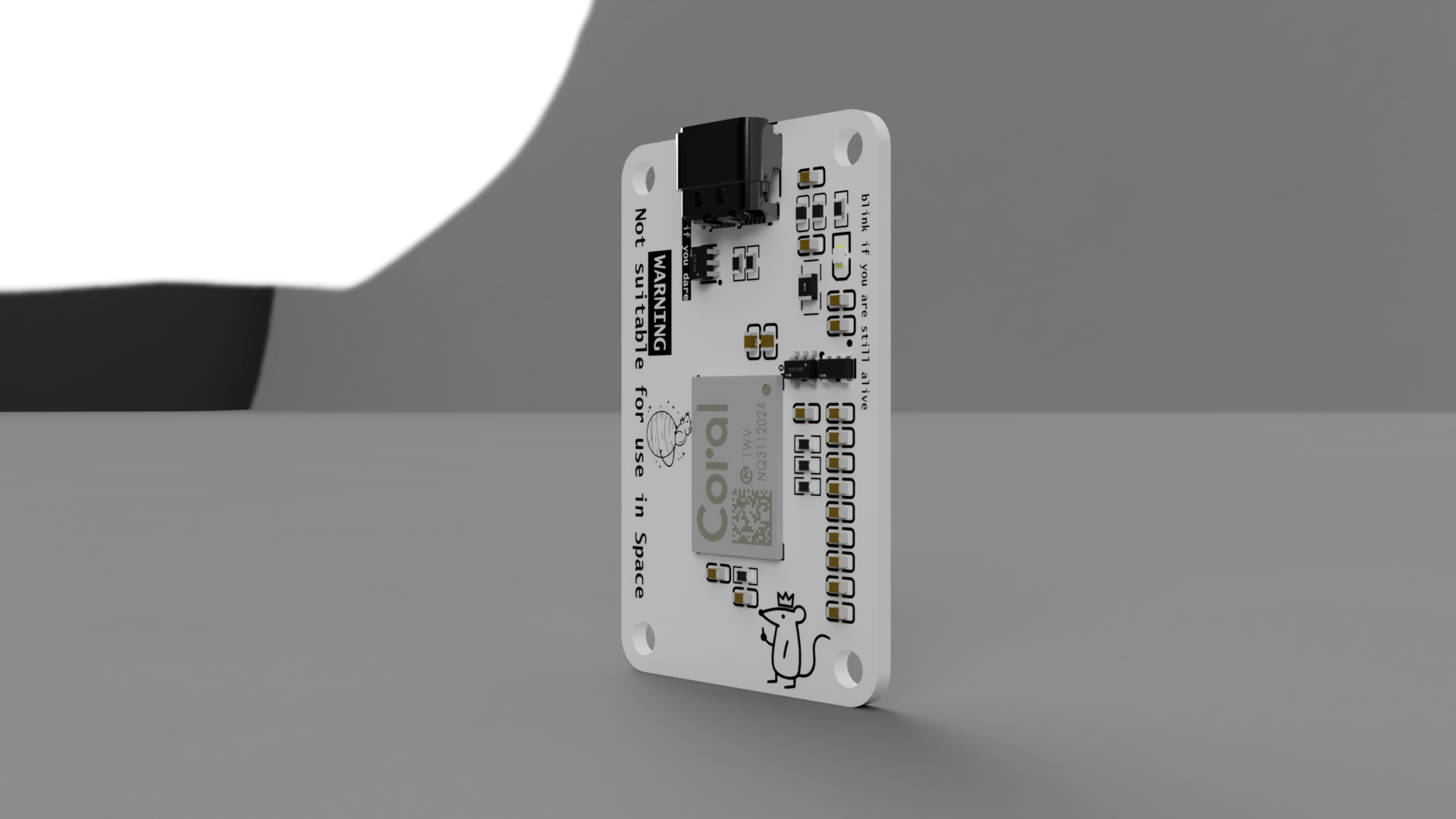 Coral USB Accelerator angled hero